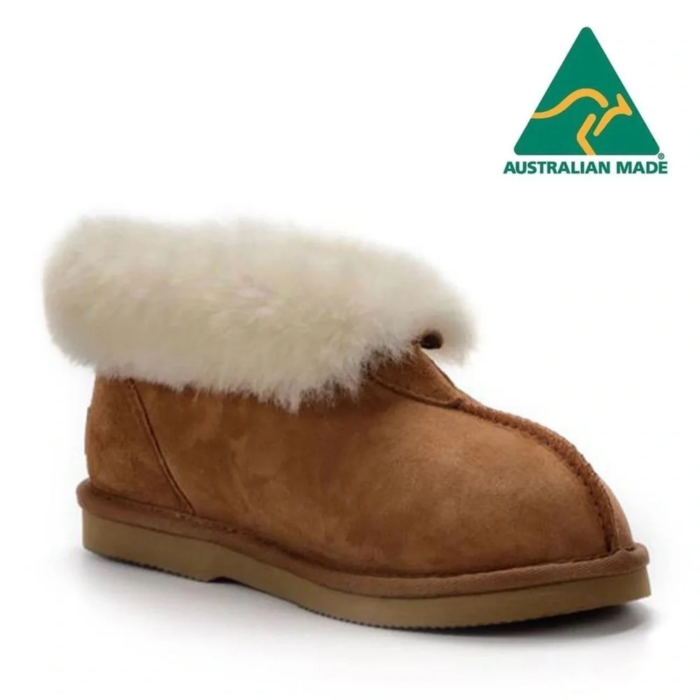 ROOZEE SHEARLING SLIPPER BOOTS - Picture 1 of 10